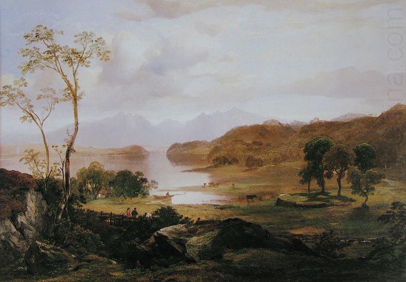 Horatio Mcculloch Loch Fad, Isle of Bute china oil painting image